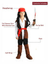 Brown Pirate, kids halloween costume fancy dress up