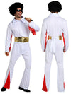 Disco King Rock n Roll singer Adults Halloween Costume Fancy Dress up