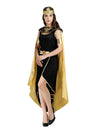 Gold & Black Roman Queen Adults Halloween Costume Dress Up