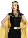 Gold & Black Roman Queen Adults Halloween Costume Dress Up