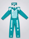 Minecraft Gamer costume,Kids Halloween Costume Fancy Dress Up