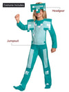Minecraft Gamer costume,Kids Halloween Costume Fancy Dress Up