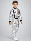 Shiny Silver Astronaut, Halloween Costume Fancy Dress Up
