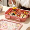 5 Sections Peach Fairy Lunch Box