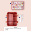 5 Sections Peach Fairy Lunch Box
