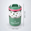 Forest Bear Happy Bites Double Decker Stainless Steel Lunch Box