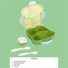 Pastel Mint Bread Slice Fun Themed Lunch Box
