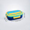 Orange & Blue Shapes Happy Bites Bento Lunch Box
