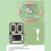 Pink Party Hat Unicorn Big Size Stainless Steel Lunch Box