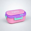 Pink Flap Happy Bites Bento Lunch Box