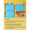Blue Space Bento Lunch Box
