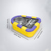 Yellow & Purple Triangle Happy Bites Lunch Box