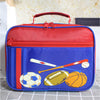 Sports Theme Single Compartment Lunch Bag