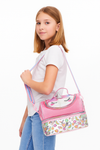 Shiny Unicorn Theme Double Compartment Insulated Lunch Bag