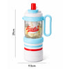 Light Blue White 4 in 1 Water Bottle , infuser & mini snack box | 1000ml
