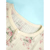 Pink Florals Organic Crushed Soft Muslin Cotton Nightsuit