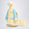 Penguin Pocket Knee-Length Raincoat for Kids