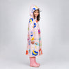 Pink Sunshine Doodle  Knee-Length Raincoat for Kids