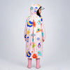 Pink Sunshine Doodle  Knee-Length Raincoat for Kids