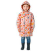 Rainy Garden Theme Knee length Raincoat for Kids