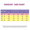 Rainy Garden Theme Knee length Raincoat for Kids