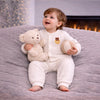 Hello Bear Full Sleeves Jumpsuit Hoodie Romper