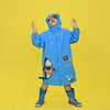 Blue Shark Theme Raincoat for Kids - Little Surprise BoxBlue Shark Theme Raincoat for Kids