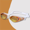 Copper Metallic Colored Anti Fog UV Protection Leakproof Design Swim Goggles