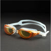 Copper Metallic Colored Anti Fog UV Protection Leakproof Design Swim Goggles