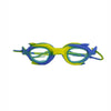 Yellow & Blue Fishtail Designed Frame Anti Fog UV Protection Leakproof Design Swim Goggles | 3yrs - 8yrs