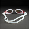 Red Metallic Anti Fog UV Protection Leakproof Design Swim Goggles