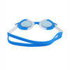 Tie Dye White With Blue Anti Fog UV Protection Leakproof Design Swim Goggles | 1yr - 4yrs