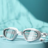 White Cat Eye Shape Frame Anti Fog UV Protection Leakproof Design Swim Goggles