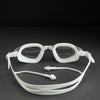 White Cat Eye Shape Frame Anti Fog UV Protection Leakproof Design Swim Goggles