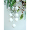 White Berries Artificial Christmas Wreath | 16 Inches