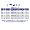 2 Pcs T-Shirt & Shorts Blue “Groovy” Cartoon Print UPF 50+ Kids Swimwear with Matching Swim Cap With Free Wash Bag