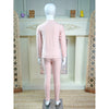 Pink Kelly Crew Neck Upper & Lower Body Thermal Winter Warmers