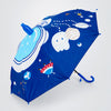 Biker Astronaut with Shutter style cover Kids-Umbrella 6-12Y