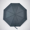 3 Fold Grey Checkered Auto Open & Close Umbrella for Teens & Adults