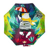 3 fold  KellyJo & Starsy Rain & All Season Umbrella for Kids