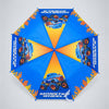 Monster Truck and Flames Print Umbrella for Kids,5yrs-10yrs