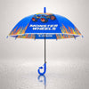 Monster Truck and Flames Print Umbrella for Kids,5yrs-10yrs
