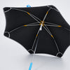 Wheel style Blue Cute Dino Printed UPF 50+ Kids-Umbrella-5-10Y