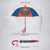 Vintage Motorcycle Print Umbrella for Kids,5yrs -10yrs