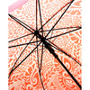 Self Print Pink Transparent Umbrella for Kids and Teens, 8yrs - 15yrs