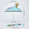 3D Trophy No.1 Racer Umbrella for Kids 3-8Y