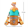 Orange 3D Foxy Toy Lid Stainless Steel Water Bottle | 500ml