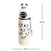 White 3D Panda Stainless Steel Water Bottle | 550ml