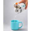 Blue Checks Cup Lid Design, Sleek Stainless Steel Thermos & Water Bottle for Kids, 350ml