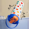 Blue & Multi polka, soft silicone handle series, Stainless Steel Tumbler and Water Bottle | 650ml